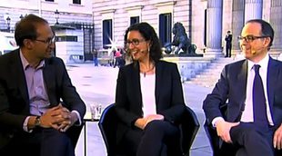 Un espontáneo se cuela en la emisión de TV3 en Madrid: "¿Dónde están los cojones de Mas para venir aquí?"