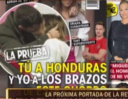 Oriana Marzoli ('Supervivientes'), pillada besándose con Adrián López ('Gran Hermano')