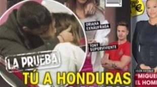 Oriana Marzoli ('Supervivientes'), pillada besándose con Adrián López ('Gran Hermano')