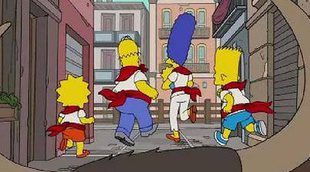 'Los Simpson' corren los Sanfermines el próximo lunes en Antena 3