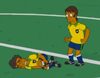 'Los Simpson' pronosticó la grave lesión de Neymar en el Mundial de Brasil 2014