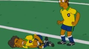 'Los Simpson' pronosticó la grave lesión de Neymar en el Mundial de Brasil 2014