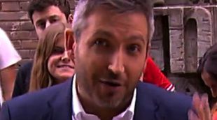 El equipo completo de 'Zapeando' se moja para superar el reto del cubo de agua helada