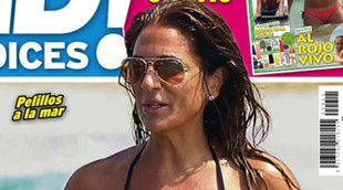 Raquel Bollo ('Sálvame') luce bikini en la revista ¡Qué me dices!