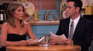 Jimmy Kimmel: "Es increíble que la gente piense que Jennifer Aniston estaba cabreada durante el reencuentro de 'Friends'"