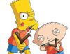 El crossover entre 'Los Simpson' y 'Padre de Familia', protagonista de las portadas de Entertainment Weekly