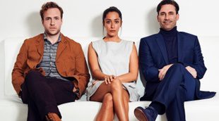 Oona Chaplin y Joh Hamm en el especial navideño de 'Black Mirror'