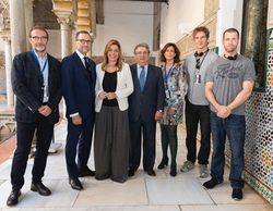 Susana Díaz, presidenta de Andalucía, acude al rodaje de 'Juego de tronos'