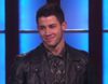 Nick Jonas se desnuda en el programa de Ellen Degeneres