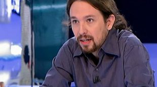 Pablo Iglesias en 'El objetivo': "Que a nosotros no nos entrevisten en TVE es una vergüenza"