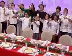 'MasterChef' (13%) regresa discreto con su especial navideño y 'Adán y Eva' (10,4%) se despide con mínimo de temporada