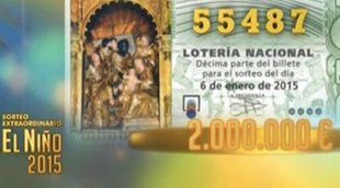 La Lotería del Niño arrasa nuevamente en La 1 con más de 2 millones de espectadores (28,4%)