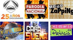 Antena 3 cumple 25 años: recordamos los 25 programas que han marcado su historia