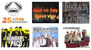 Antena 3 cumple 25 años: recordamos 25 series que han marcado su historia (parte 1)