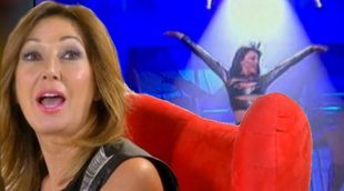 Ana Rosa Quintana recuerda a Belén Esteban cantando "Sobreviviré" en Antena 3: "Cómo estaba de guapa"
