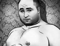 Kiko Rivera ('GH VIP') desnudo en una ilustración del artista Ismael Álvarez