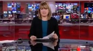 BBC abre con la marcha de Podemos, mientras que en 'Telediario' de TVE es la cuarta noticia