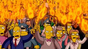 Cerca de 2.000 bolivianos se manfiestan por un cambio de horario de 'Los Simpson'