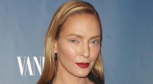 Uma Thurman luce nuevo rostro en la presentación de 'The Slap'