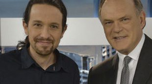 Pablo Iglesias dispara la audiencia del informativo de Pedro Piqueras con casi 4,3 millones