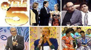 Telecinco cumple 25 años: recordamos 25 programas que han marcado su historia