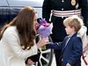 Kate Middleton, Duquesa de Cambridge, visita el set de 'Downton Abbey'