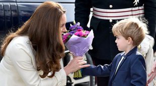 Kate Middleton, Duquesa de Cambridge, visita el set de 'Downton Abbey'