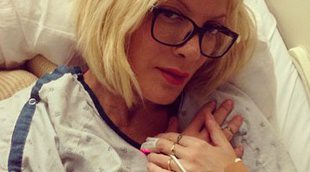 Tori Spelling ('Sensación de vivir') hospitalizada tras caerse en los fogones de un restaurante