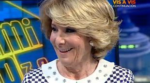 Esperanza Aguirre en 'El hormiguero': "Lo que quieren algunos es que me fusilen al amanecer"