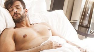 Giuseppe di Bella, desnudo en la revista Shangay antes de viajar con Edurne a Eurovisión