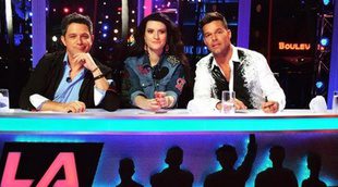 Así luce el jurado de 'La Banda', compuesto por Alejandro Sanz, Laura Pausini y Ricky Martin