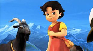 'Heidi (3D)' logra máximo (4,2%) en la tarde de Clan tras estrenarse el lunes con un 3,3%