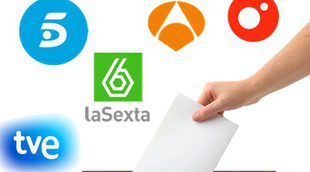 Elecciones 24-M: así será la cobertura informativa de TVE, Cuatro, Telecinco, Antena 3 y laSexta