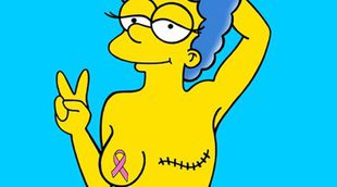 Marge Simpson, superviviente de cáncer de mama, en las nuevas ilustraciones de Alexsandro Palombo