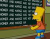 Bart Simpson desmiente el supuesto divorcio de Homer y Marge