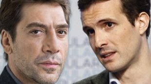 Pablo Casado llamó "imbécil" y "subnormal" a Javier Bardem