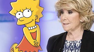 Más de la mitad de los españoles identifican a Esperanza Aguirre con el personaje de Lisa Simpson