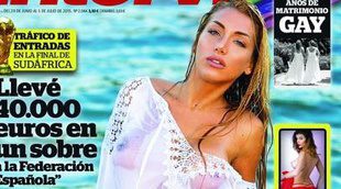 Elisa de Panicis ('Supervivientes 2015'), desnuda en Interviú: "Tengo el cuerpo de Bo Derek y la cabeza de Einstein"