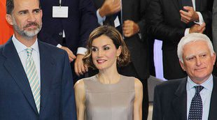 Los Reyes, Felipe y Letizia, visitan Mediaset España con motivo de su 25 aniversario