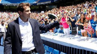 Real Madrid TV censura los gritos "Florentino dimisión" durante la despedida a Iker Casillas