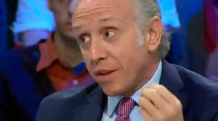 El enfado de Eduardo Inda con Iñaki López ('laSexta noche'): "Ya sale en defensa Iñaki de los Podemos, en auxilio de Tania"