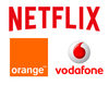 Orange y Vodafone, interesados en Netflix para competir con Movistar+