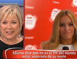 Inés Ballester se marca un "Mariló Montero" con Edurne: "¿Solo te ríes si hay por medio un taloncito?"