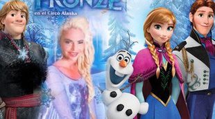 Leticia Sabater se convierte en Elsa de "Frozen" en el musical "Fronze"