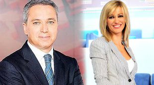 Susanna Griso y Vicente Vallés, presentadores del especial sobre el 27s en Antena 3