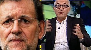 El tirón de orejas de Pablo Motos y Xavier Sardà a Rajoy en 'El hormiguero': "Esto es como para que dimita"