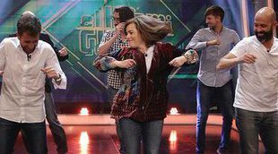'Antena 3 Noticias 1' abre su emisión con el baile de Soraya Sáenz de Santamaría en 'El hormiguero'