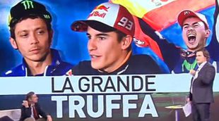 La televisión italiana contra Marc Márquez: "No he visto nunca a un tercero que se meta tanto a tocar los cojones"