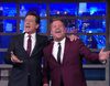 Stephen Colbert y James Corden conducirán la noche de CBS después de la Super Bowl 2016