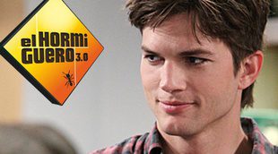 Ashton Kutcher, como Sofía Vergara, también se fija en el experimento de 'El hormiguero'